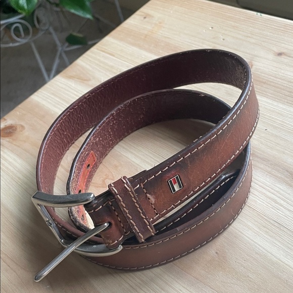 Tommy Hilfiger Other - Hilfiger Brown Leather Men's Belt